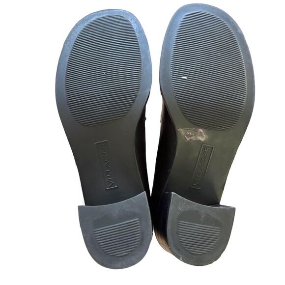 90'S VTG. BROWN CHUNKY LOAFERS SLIP ON LIZ CLAIBORNE SZ. 7 LIKE NEW - Picture 8 of 8